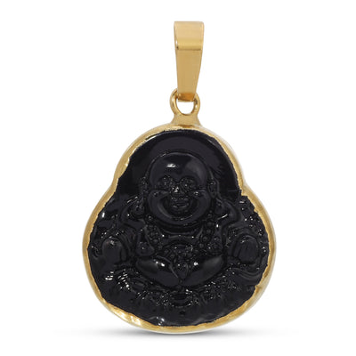 Midnight Buddha Necklace