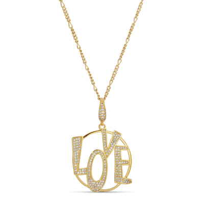Love Gilded Necklace